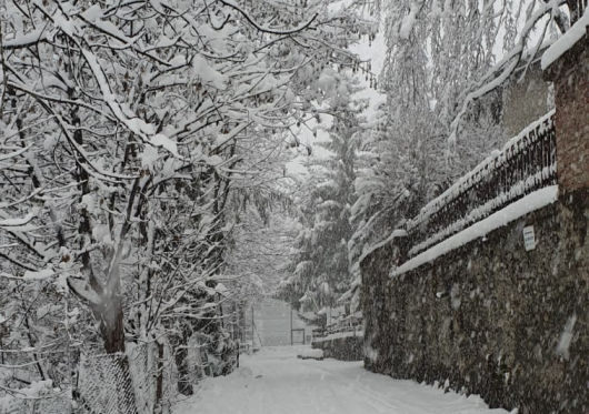 tanta neve sulle Alpi, qui Bardonecchia