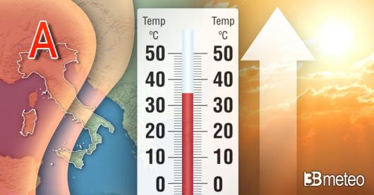 Temperature in aumento nei prossimi giorni