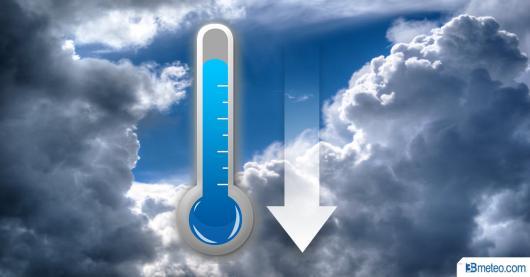 Temperature in brusco calo nel weekend