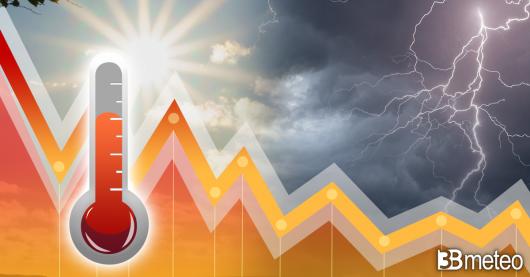 Temperature in calo dal weekend