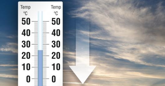 Temperature in calo dalla metà della settimana