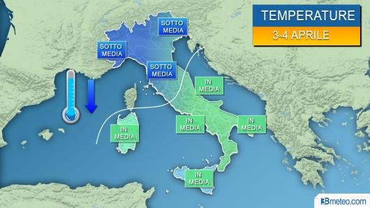 Temperature in calo nei prossimi giorni