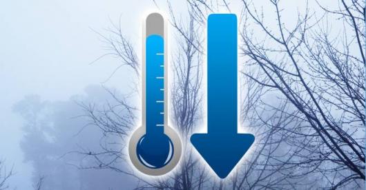 temperature in calo, settimana invernale