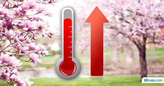 Temperature in netto rialzo da mercoledì