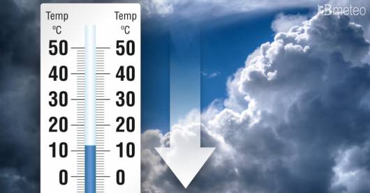 Temperature in ulteriore calo nel weekend e inizio nuova settimana