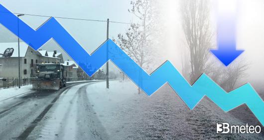 Temperature sotto media, in ulteriore calo entro Martedì grasso