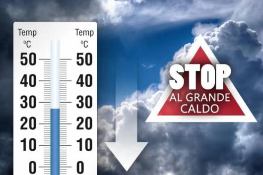 Temperature - Stop al grande caldo africano, si scende anche sotto media