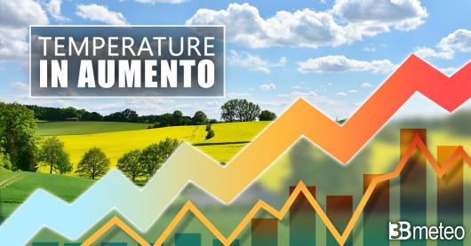 Tempo stabile e temperature in aumento in settimana