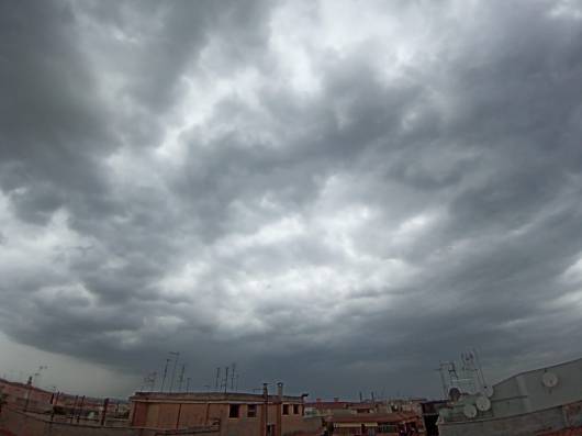 Temporale a nord di Roma