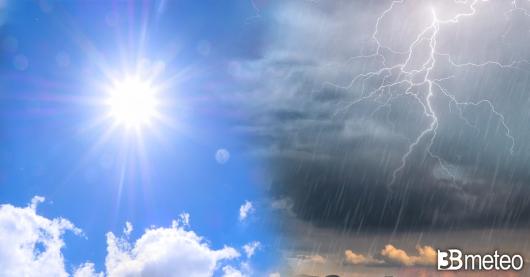 Tendenza meteo. Prossima settimana tra sole e nuovi temporali