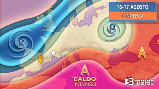 Tendenza meteo dopo Ferragosto
