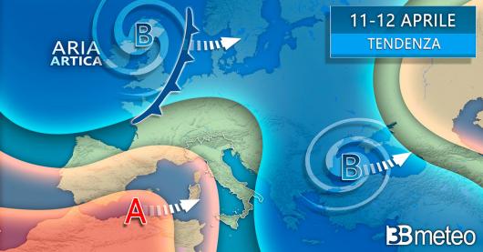 Tendenza meteo dopo Pasquetta