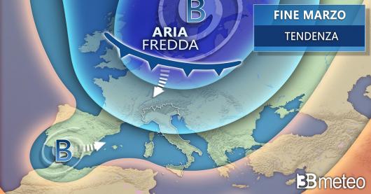 Tendenza meteo fine mese