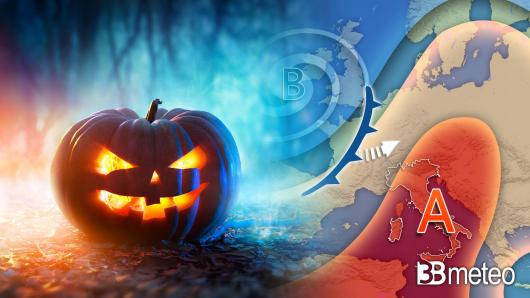 Tendenza meteo Halloween e Ognissanti