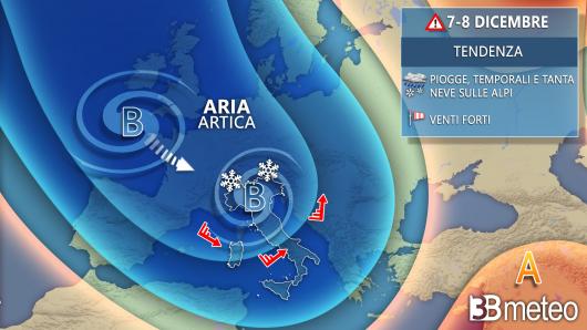 tendenza meteo Immacolata 2020