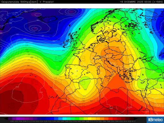 Tendenza meteo inizio prossima settimana