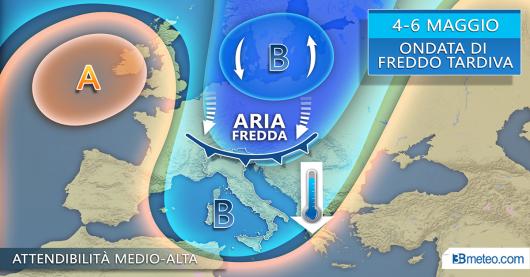 Tendenza meteo Italia
