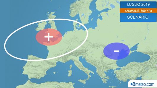 tendenza meteo luglio 2019