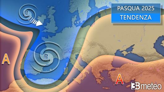 Tendenza meteo Pasqua
