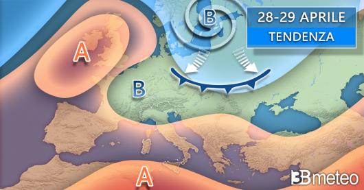 Tendenza meteo prossima settimana