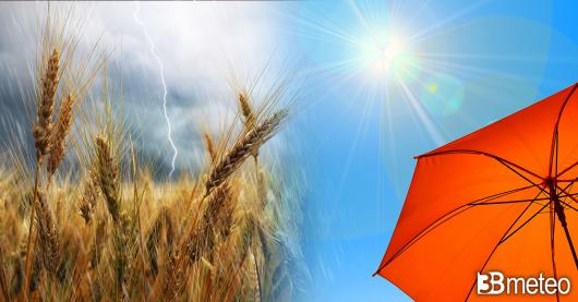 Tendenza meteo weekend 26/27 giugno