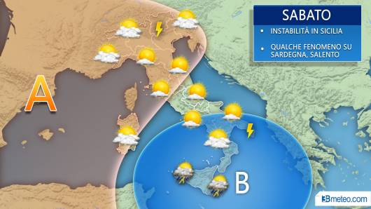 Tendenza per sabato