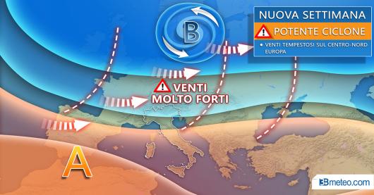 Tendenza prossima settimana