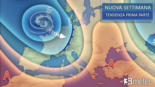 Tendenza prossima settimana