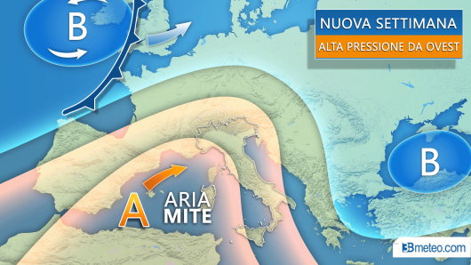 Tendenza prossima settimana