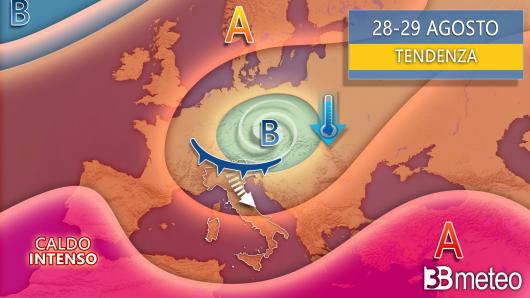 Tendenza weekend 28-29 agosto