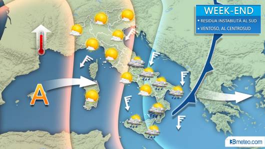 Tendenza weekend 5-6 ottobre