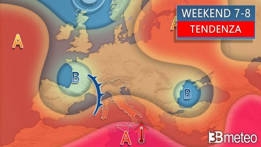 Tendenza weekend 7-8 settembre