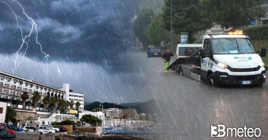 Tra giovedì e venerdì nuovi temporali in transito sull'italia