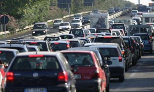 Traffico intenso sulle nostre autostrade