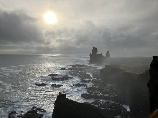Una delle suggestive scogliere della penisola di Snaefellsnes
