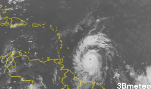 Uragano Beryl verso i Caraibi