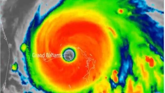 uragano Dorian sulle Bahamas