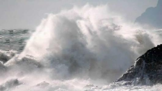 vento e mare agitato
