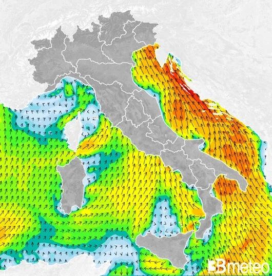 Vento martedì
