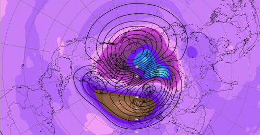 vortice polare a metà marzo