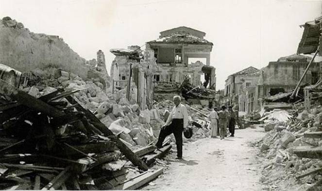 12 Agosto 1953 un terremoto di magnitudo 7.3 distrusse sia Zante che Cefalonia