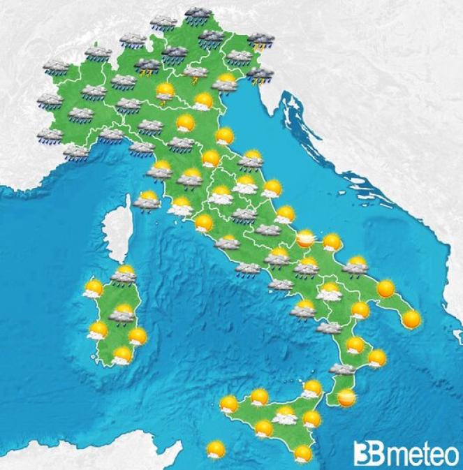 Potenziale ciclone con caratteristiche tropicali lunedì sul Mar Ligure