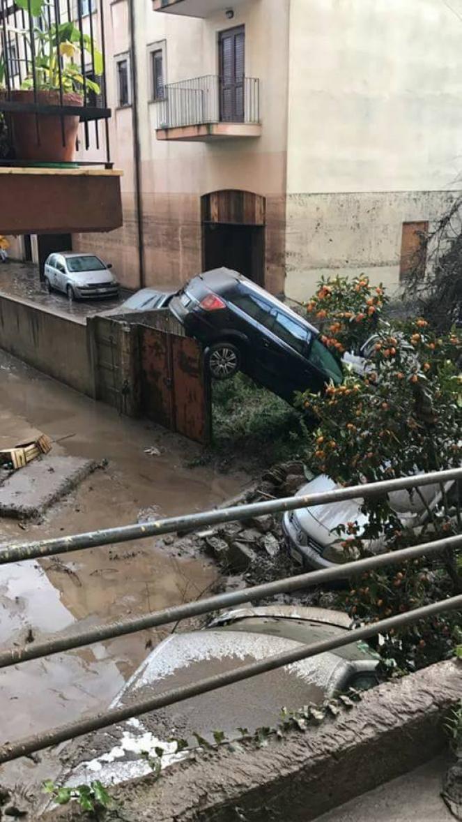 Alluvione a Modica (RG) - fonte weather Sicily