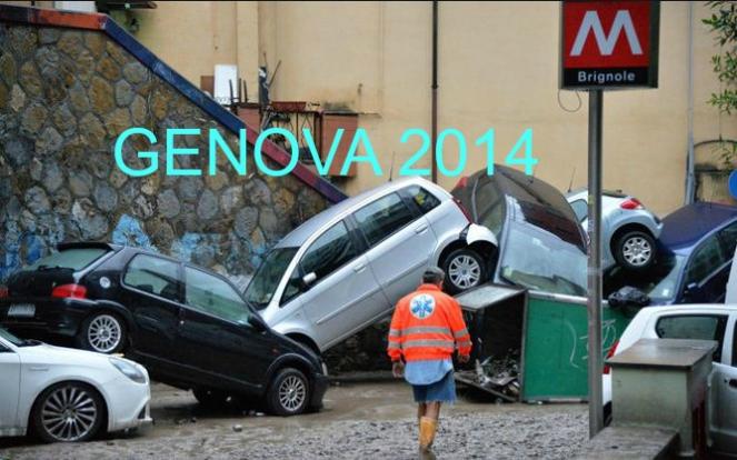 Meteo Storia - 8 anni fa la terribile alluvione di Genova, il cuore del capoluogo ligure sommerso dall'acqua, i video