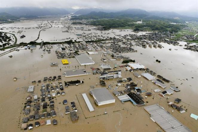 Alluvione in Giappone (Fonte immagine: europapress)
