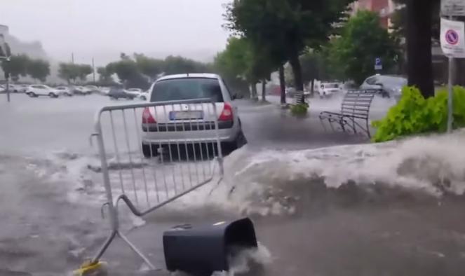 Alluvione lampo e grandine nell'Ennese, colpita soprattutto Piazza Armerina