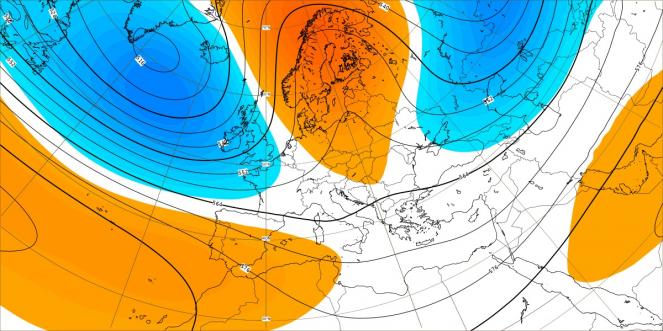 Tendenza meteo novembre 2022. Europa contesa tra anticiclone e atlantico.