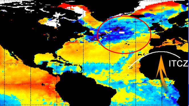 anomalie acque superficiali atlantico