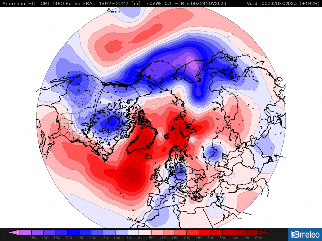 Meteo. L'inverno meteorologico parte turbolento in Europa mentre si sviluppa l'anticiclone sulla Groenlandia