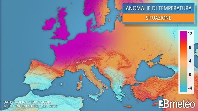 Cronaca meteo. Il caldo non si attenua e in Europa si bruciano nuovi record di temperatura. A Parigi 36,5°C venerdì